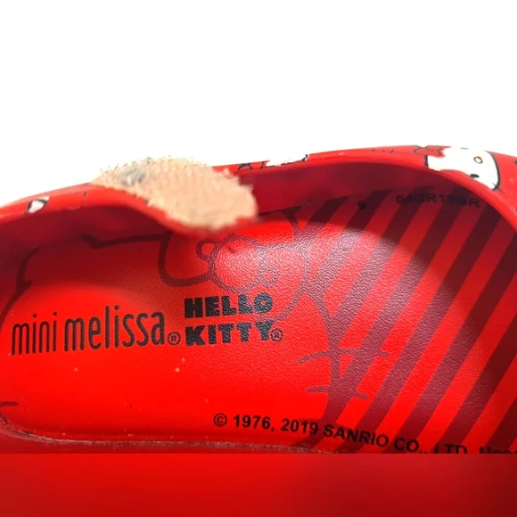 MINI MELISSA Hello Kitty Red Mary Jane Shoes - Picture 11 of 14